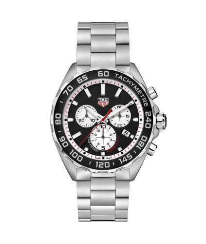 TAG Heuer Formula 1 Chronograph Quartz Stainless Steel / Black / Bracelet
